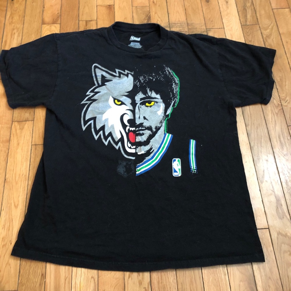 Minnesota timberwolves Ricky Rubio shirt